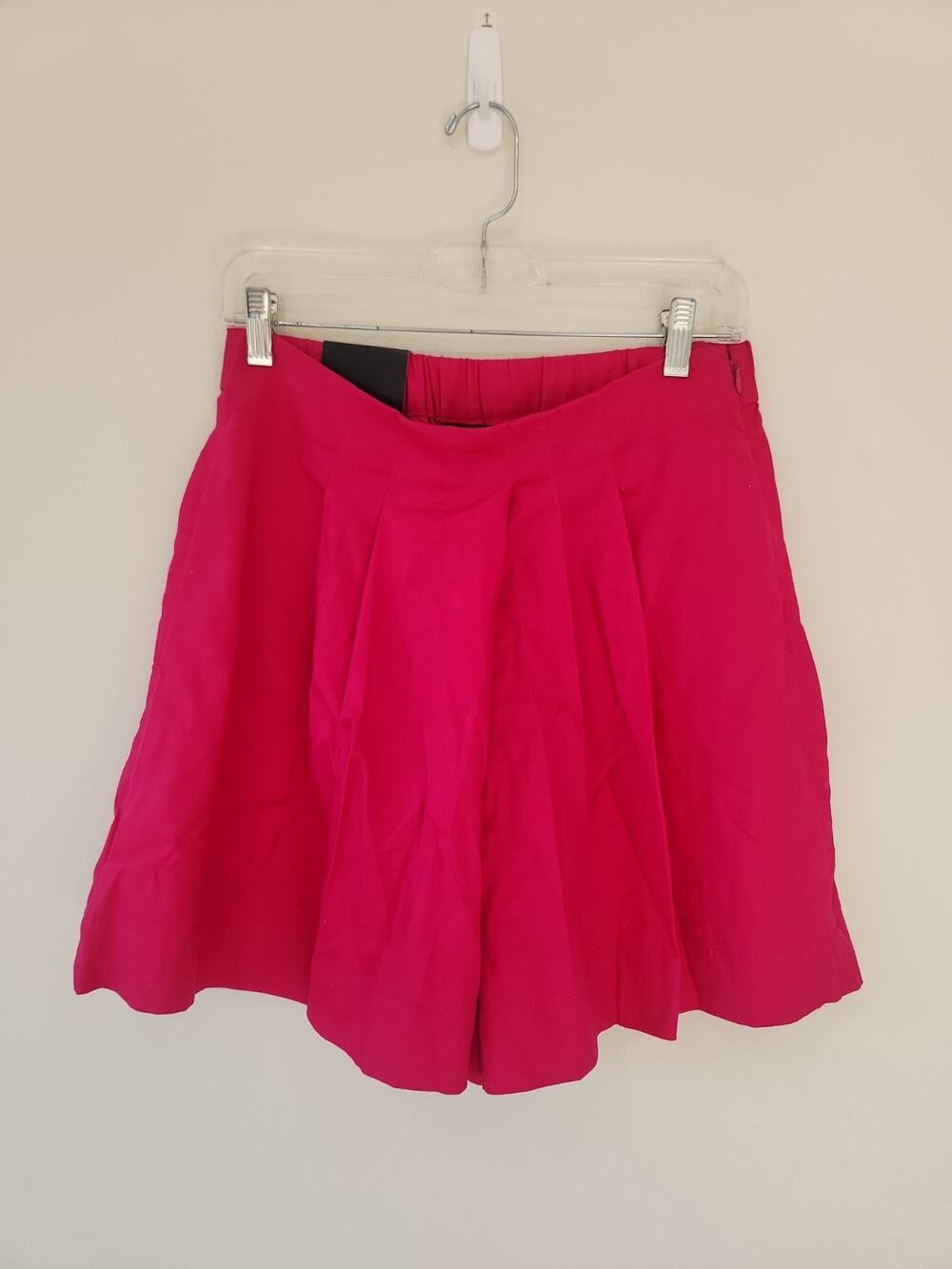 Banana Republic Linen Blend Pleated Shorts Women's Size Small Pink